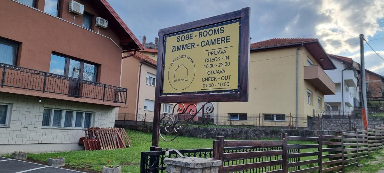 Prenociste-Sobe-Rooms-Aman Bihać Exteriér fotografie